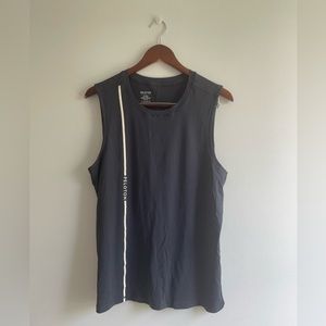 Peloton Striving Muscle Tank in Charcoal Navy